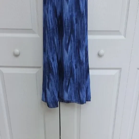 Michael Kors Blue High Low Dress - Picture 9 of 9